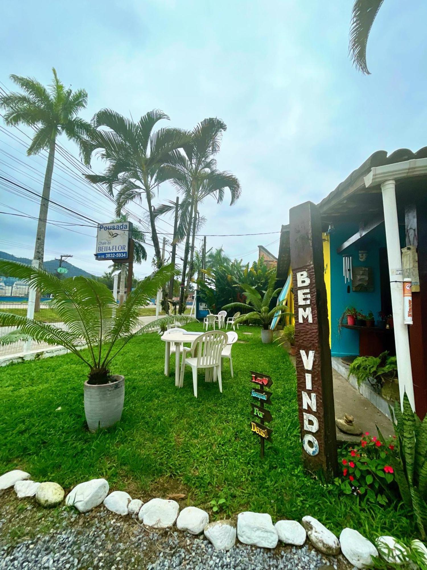 Pousada Chale Do Beija Flor Ubatuba Exterior foto